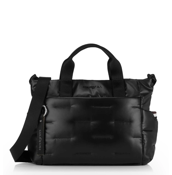 Γυναικεία τσάντα ώμου -καρπού Hedgren Softy HCOCN07-003 Mαύρο